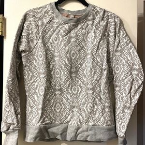 J Crew Print Sweatshirt